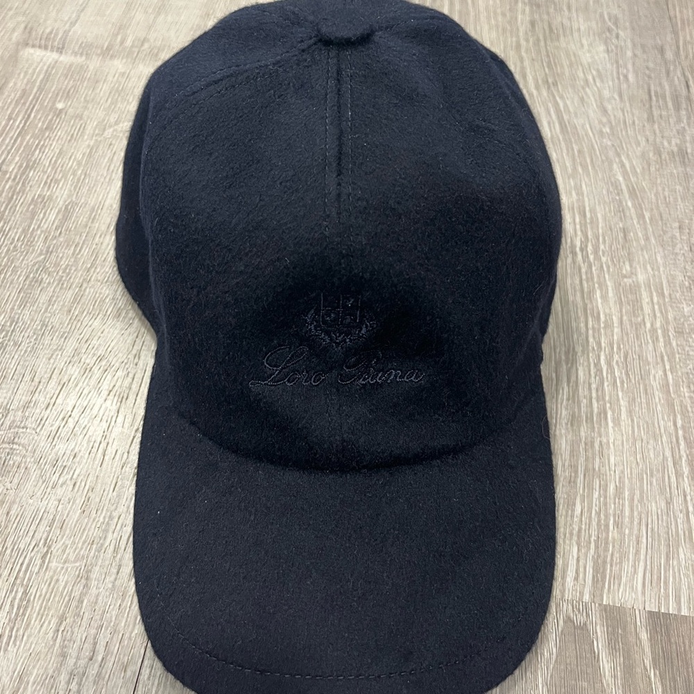 Brand new Loro Piana cashmere baseball hat with tags and bag.